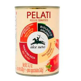 ALCE NERO Tomates Pelados Ecológicos Lata 400 Gr Bio