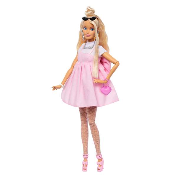 Mattel Muñeca Barbie Deluxe Vestido con Lazo para Niñas Mayores de 4 Años Mattel Muñeca Barbie Deluxe Vestido con Lazo para Niñas Mayores de 4 Años