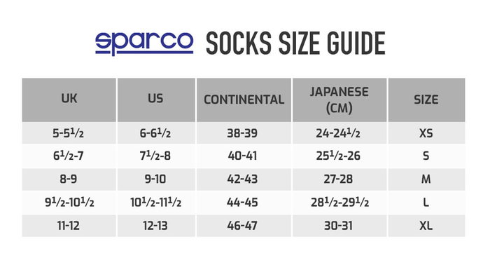 Sparco Calcetines Largos RW7 R560 Talla L Sparco Calcetines Largos RW7 R560 Talla L