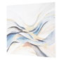 DKD Home Decor Cuadro Moderno Abstracto Multicolor Blanco Lienzo MDF 4 x 70 x 100 cm (2 Unidades)