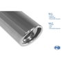 Fox CR100053-153 FXCR100053-153 Tubo Escape Homologado de Alto Rendimiento
