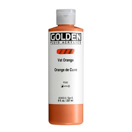 Golden Fluid Colores Acrílicos Naranja De Tina 237 ml