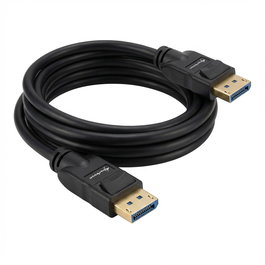 Sharkoon Cable Displayport St-St 4K 1m Negro