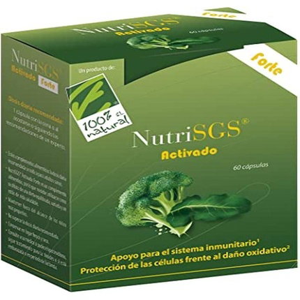 CIEN POR CIEN NATURAL Nutrisgs Activado Forte 60 Cápsulas