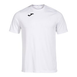 Camiseta Deportiva de Manga Corta Joma Sport Combi Blanco