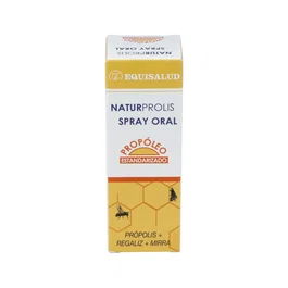 INTERNATURE Naturprolis Spray Oral 30 Ml con Própolis, Regaliz, Mirra, Eucalipto y Menta - Antiséptico y Antiinflamatorio Bucal