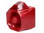 EATON ELECTRIC Señalizador luminosa y sonora Asserta Maxi rojo