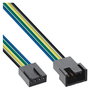 Sonstige InLine 33328A Cable de alimentación interno Molex 4pol 0,3 m