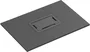Vision TC3 SURRTB Organizador de cables para escritorio, caja de plástico y acero, negro y blanco, 1 pieza