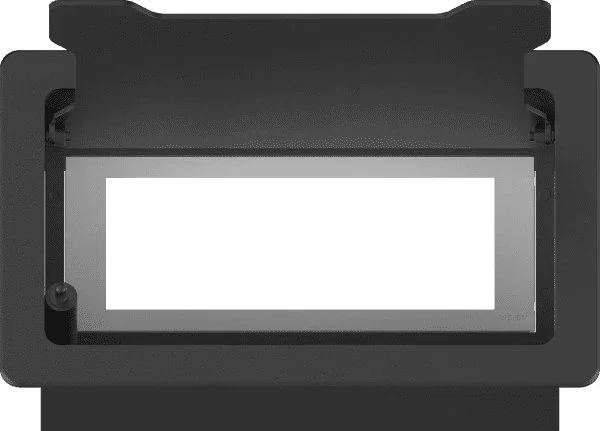 Vision TC3 SURRTB Organizador de cables para escritorio, caja de plástico y acero, negro y blanco, 1 pieza