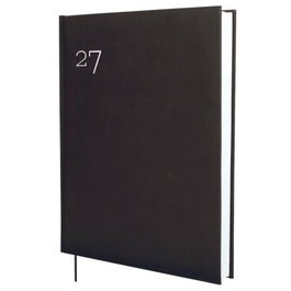 Finocam Agenda Dynamic Milano 2027 Día Página Tapa Dura Negro
