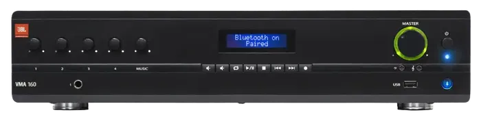 JBLPRO Mezclador/Amplificador de 5 Entradas con Salida de 60/120/240W