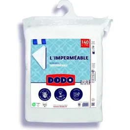 Dodo Protector de colchón impermeable 140x190 cm Algodón/poliéster Anti-ácaros DOD3307419641976