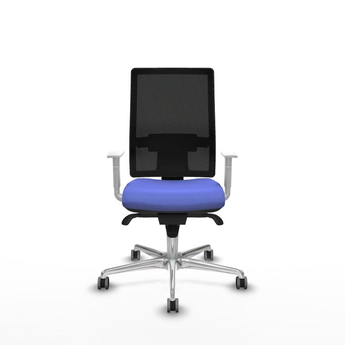 PIQUERAS Y CRESPO Silla de oficina Horna con mecanismo Sincro, Azul claro y Negro PIQUERAS Y CRESPO Silla de oficina Horna con mecanismo Sincro, Azul claro y Negro