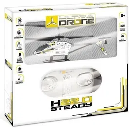 Mondo Helicóptero Radio Control Fijo 22 cm 3 Canales Giroscopio LED Frontal Batería Recargable