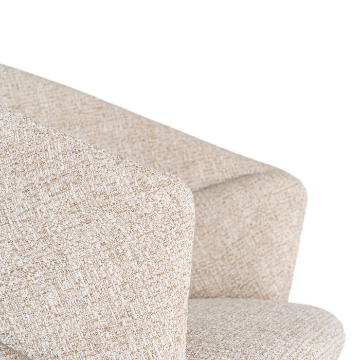 Silla Brazos Beige Tejido-Metal 59 X 61 X 82 cm (Set de 2) Silla Brazos Beige Tejido-Metal 59 X 61 X 82 cm (Set de 2)