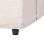 Sofá Chaise Longue Beige Dm-Tejido Salón 252 X 158 X 84 cm