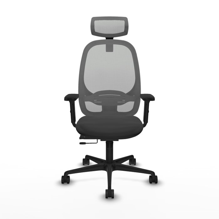 PIQUERAS Y CRESPO Silla de oficina Cilanco Gris con mecanismo Sincro/Traslack PIQUERAS Y CRESPO Silla de oficina Cilanco Gris con mecanismo Sincro/Traslack