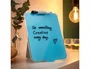 LEITZ Atril Sobremesa Cosy Cristal Azul
