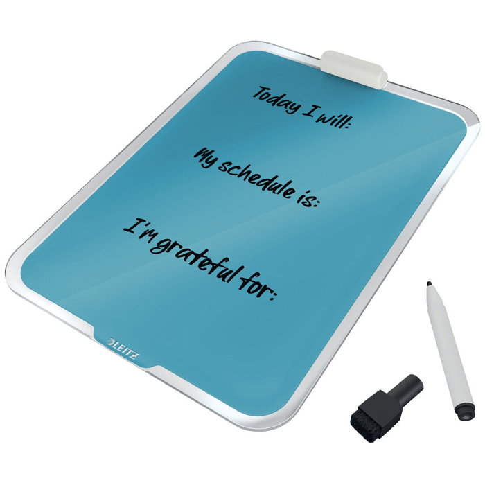 LEITZ Atril Sobremesa Cosy Cristal Azul