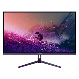 Arozzi Nova 27 IPS Quad HD Púrpura 180Hz Gaming Monitor de 27 pulgadas IPS 180Hz lila. <p>El monitor Arozzi Nova de 27 pulgadas ofrece una experiencia visual de alta calidad para jugadores, combinando una resolución Quad HD con tecnología de panel IPS para colores vibrantes y ángulos de visión amplios.</p><ul><li>Pantalla de 27 pulgadas (68,6 cm) con resolución 2560 x 1440 (Quad HD) y tecnología LED.</li><li>Panel tipo IPS con 1,07 mil millones de colores y cobertura de color del 100% sRGB y 90% DCI-P3.</li><li>Frecuencia de actualización de 180 Hz y tiempo de respuesta de 1 ms para un movimiento fluido.</li><li>Características avanzadas: HDR, Adaptive Sync de VESA, tecnología Flicker free y Low Blue Light.</li><li>Conectividad completa: 2 puertos HDMI 2.0, 2 puertos DisplayPort 1.4 y una salida de auriculares de 3,5 mm.</li><li>Audio integrado: 2 altavoces con una potencia estimada de 6 W RMS.</li><li>Diseño ergonómico: Ajuste de inclinación de 5 a 15° y compatible con montaje VESA (75x75 o 100x100 mm).</li><li>Brillo típico de 350 cd/m² y relación de contraste de 1000:1.</li></ul>