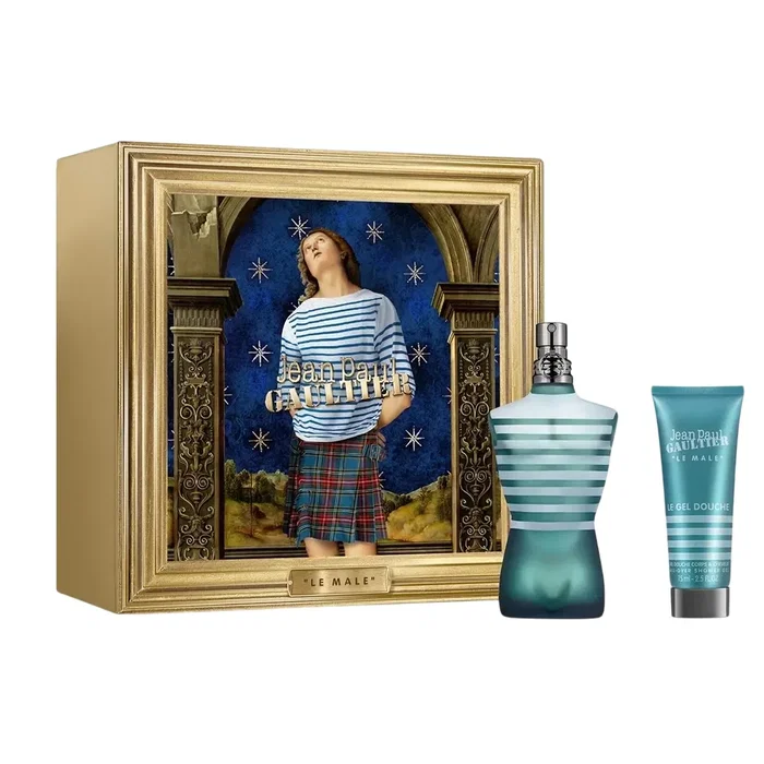 Jean Paul Gaultier Set Le Male Eau De Toilette 125 ml y Gel de Ducha 75 ml