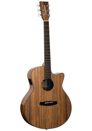 Guitarra Acústica Tanglewood Serie Winterleaf Exotic Pacific Walnut