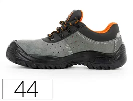 Safetop Zapatos de seguridad de cuero transpierable S1 P SR talla 44