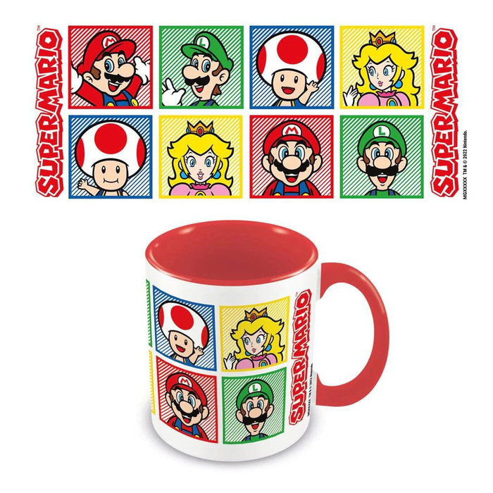 Pyramid International Taza Personajes Super Mario 325ml