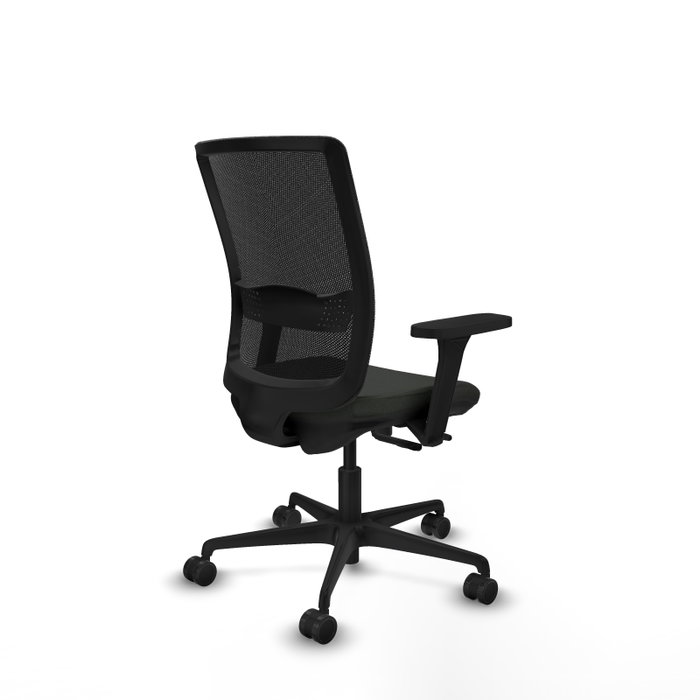 PIQUERAS Y CRESPO Silla de oficina Haches con Mecanismo Sincro/Traslack Negra PIQUERAS Y CRESPO Silla de oficina Haches con Mecanismo Sincro/Traslack Negra