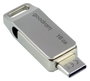 Goodram ODA3 Silver 16 GB USB 3.2 Gen 1 con doble interfaz USB Type-A y USB Type-C