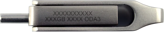 Goodram Pendrive ODA3 16 GB USB 3.2 Gen 1 USB Type-A y Type-C Plata, Velocidad Lectura 60 MB/s, Factor de Forma Giratorio