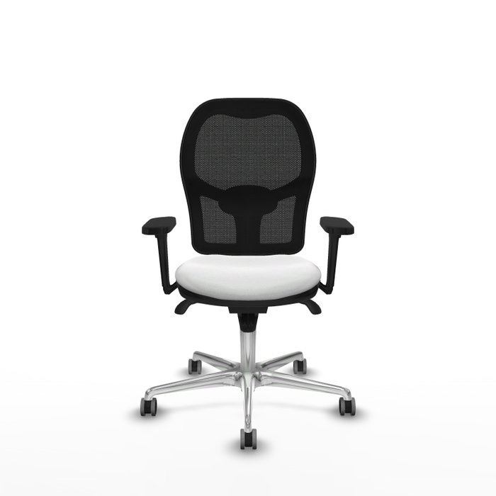 PIQUERAS Y CRESPO Silla de oficina Jorquera Blanco/Negro PIQUERAS Y CRESPO Silla de oficina Jorquera Blanco/Negro