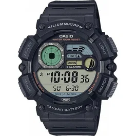 CASIO WS-1500H Reloj Digital Unisex de Cuarzo en Color Negro