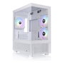 Thermaltake View 170 TG ARGB Snow - Caja Micro Torre PC con Ventiladores ARGB - Blanco