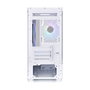 Thermaltake View 170 TG ARGB Snow - Caja Micro Torre PC con Ventiladores ARGB - Blanco
