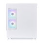 Thermaltake View 170 TG ARGB Snow - Caja Micro Torre PC con Ventiladores ARGB - Blanco