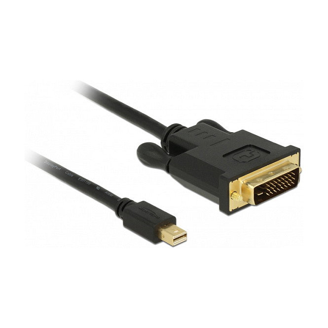 DeLOCK Cable Mini DisplayPort 1.1 a DVI-D 24+1, 3 m, Macho a Macho, Chapado en Oro, 1920x1200 Pixeles, 3.96 Gbit/s DeLOCK Cable Mini DisplayPort 1.1 a DVI-D 24+1, 3 m, Macho a Macho, Chapado en Oro, 1920x1200 Pixeles, 3.96 Gbit/s