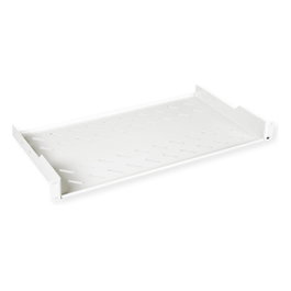 ROLINE Fachboden Estantería de 19 pulgadas, 48,26 cm, 1 HE, 15 kg, gris