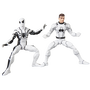 Hasbro Marvel Legends Pack de 2 Figuras Future Foundation: Mister Fantastic & Spider-Man de 15 cm
