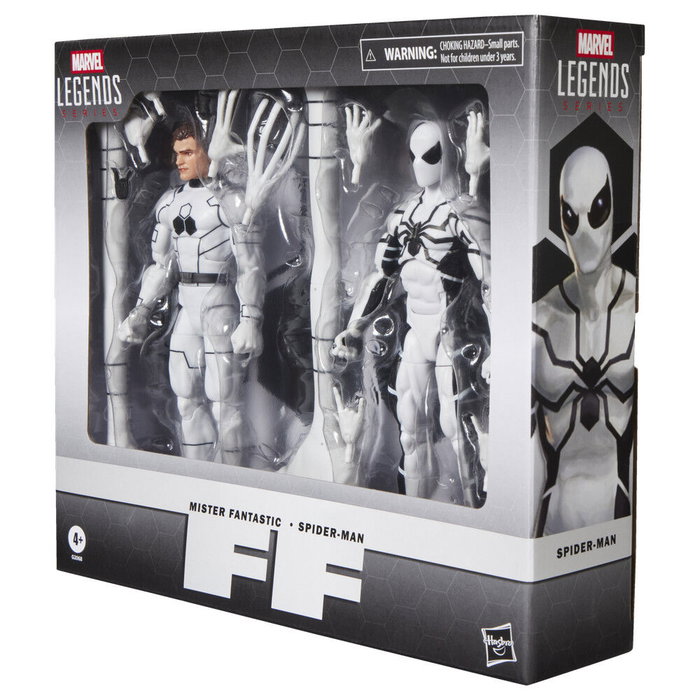 Hasbro Marvel Legends Pack de 2 Figuras Future Foundation: Mister Fantastic & Spider-Man de 15 cm