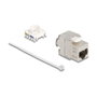 DeLOCK 90723 Módulo Keystone Slim RJ45 blindado Cat.6A LSA