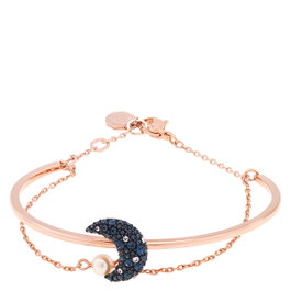 Swarovski Pulsera de Acero Inoxidable Rosa 18,6 cm