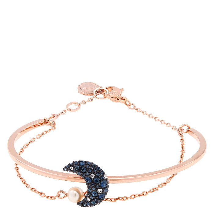 Swarovski Pulsera de Acero Inoxidable Rosa 18,6 cm Swarovski Pulsera de Acero Inoxidable Rosa 18,6 cm