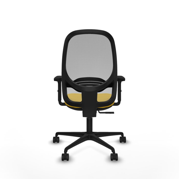 PIQUERAS Y CRESPO Silla de oficina Cilanco con mecanismo Sincro, Amarillo y Gris PIQUERAS Y CRESPO Silla de oficina Cilanco con mecanismo Sincro, Amarillo y Gris