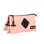 Pro-Dg Estuche Portatodo Triple Smart PRO-DG Salmón Repelente a Líquidos 11x23x7cm