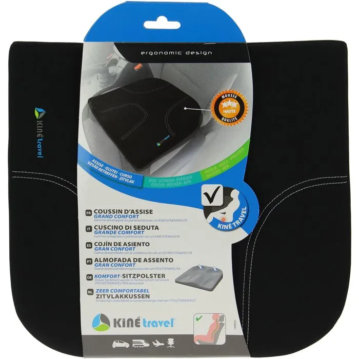 Kine Travel Cojín de Asiento Comfort para Viajes