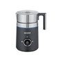Severin SM 3585 SM3585 Batidora Espumadora de Leche por Inducción Spuma 500, Acero Inoxidable, Negro, 500 ml