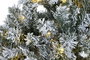 DKD Home Decor Arbol Navidad Alpina Snow Collection Verde 60 x 60 x 150 cm