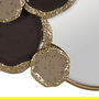 Mural Pared Espejo Oro-Marrón Metal 97,80 X 6,40 X 54 cm